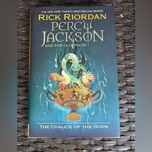 Percy Jackson and the Olympians Book:Chalice of the Gods.Hardcover. Like New
